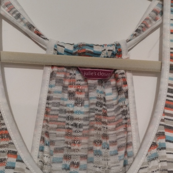 Multi colored knit tank top - Picture 3 of 8